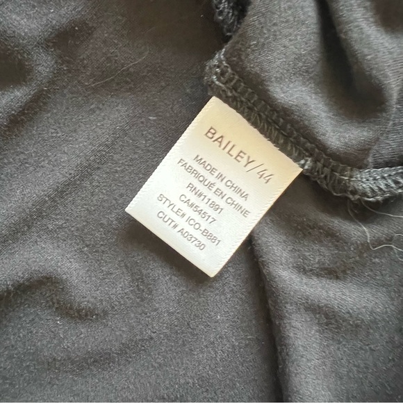 REVOLVE BAILEY 44 Black Cold Shoulder Top - Medium - Picture 9 of 12